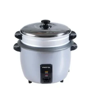 MISTRAL Rice Cooker Silver | 2.8L | Promotional Price