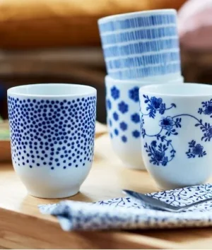 Blue Patterned Mug | 22cl