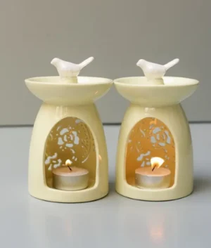 Ceramic Bird Diffuser (Set Of Two)