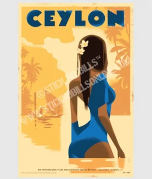 Ceylon (Just After Sunrise) – Nadeeshika | FRAMED | A1