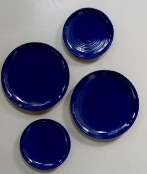 Chathams Blue Dinner Plates | Set of 12