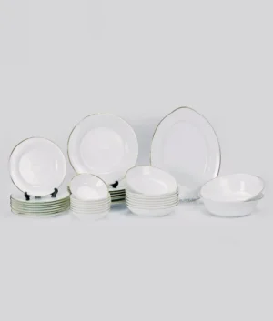 CHERRY R AVI GOLD Dinner Set | 35 Pieces