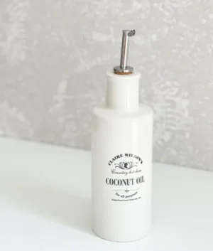 Claire Wilson Ceramic Coconut Oil Dispenser