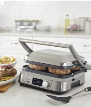 Cuisinart Griddler With Non Stick Deep Pan 1750W | TOT