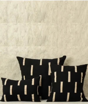 Dash Cushion Cover Black | Set of 6