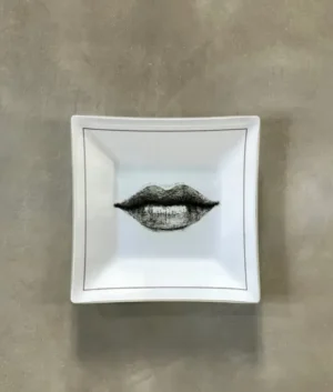 Features Collection Lips Plate | Set of 4