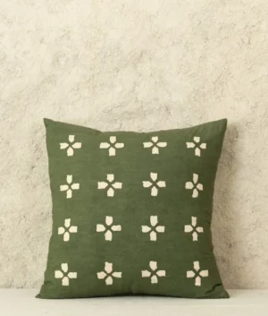 Fleur Cushion Cover Green | Set of 2