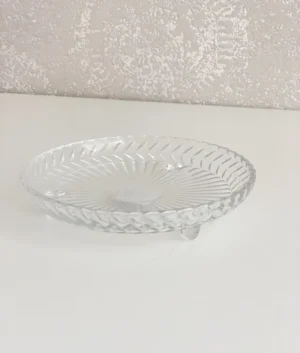 Glass Salad Plates | 6 Nos