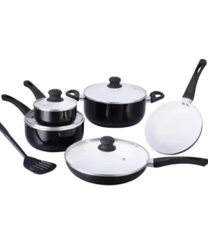 Regnis Ceramic Non Stick Cookware Set | 10Pcs