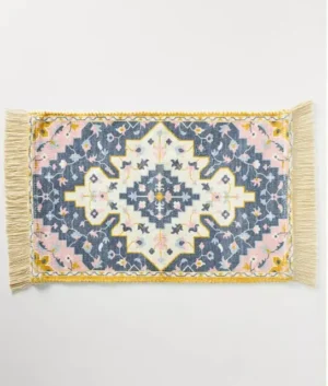 Handwoven Mona Bath Mat | Imported