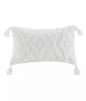 Harbor House Palmetto Bay Oblong Throw Pillow in White | Imported