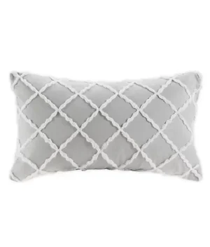 Harbor House Sea Breeze Oblong Throw Pillow in Grey | Imported