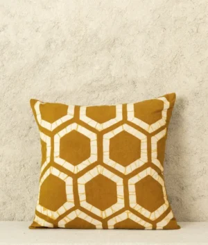 Hexagon Design Cushion Cover Medium | Set of 2