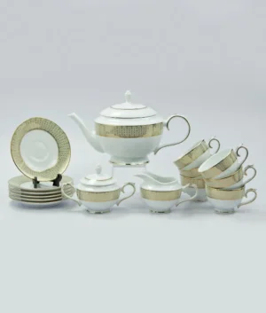 Jewel Cream Tea Set | 17 Pieces