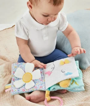 JoJo Maman Bébé Fabric Book, Down By The River | NEXT