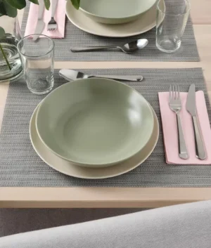 Olive Deep Plate | Set of 04