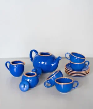 Krishna Blue Tea Set | 15 Piece Set