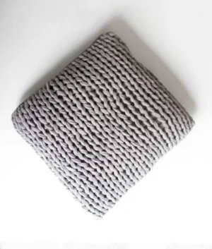 Light Grey Cushion Set of 2