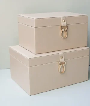 Luxury Storage Boxes (Set Of Two)