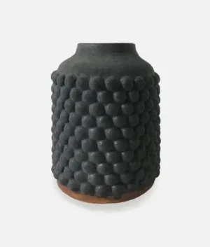 Matte Black Beruwala Vase | Small