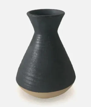 Matte Black Hambanthota Vase Large