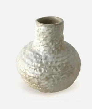 Matte White Bentota Vase | Small