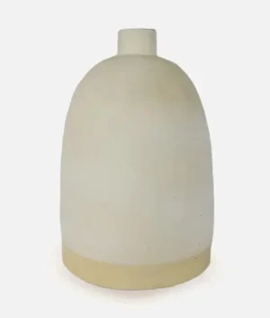 Matte White Matara Vase | Medium