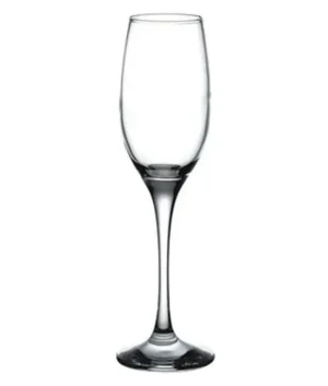 Paşabahçe Maldive Champagne FLute Stemware Glasses, 180ml | Set of 6