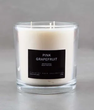 Pink Grapefruit Scented Candle | Large