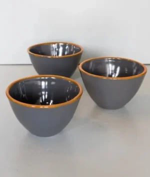 Porpoise Grey Bowl Set of 6