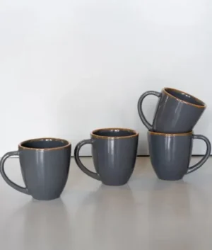 Porpoise Grey Mug Set of 6