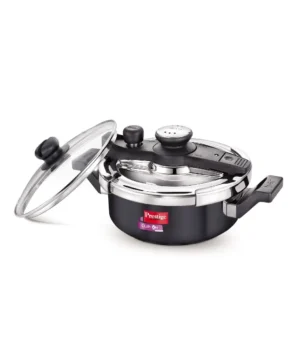 Prestige Svachh No mess Pressure Cooker Hard Anodized 3L