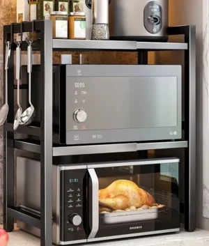 Kitchen Storage Microwave Rack Expandable