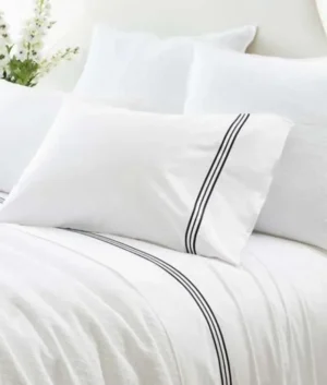 Ribbon Three Lined Bedding Set