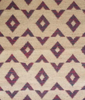 Rustic Diamond Woven Rug