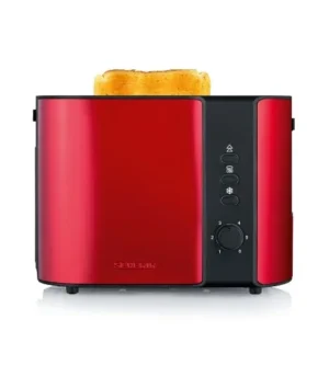 Severin Toaster Metallic Red | Imported