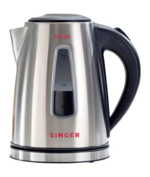 Singer Electric Jug Kettle 1.7L Stainless Steel, 2000W | Silver