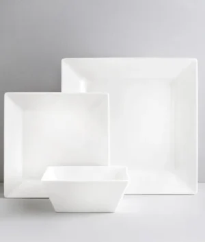 Square Edged Set of 6 | 18 Piece Set