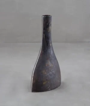 Stainless Steel Bottle Vase Unpolished