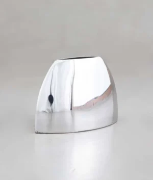 Stainless Steel Oval Vase Polished | S