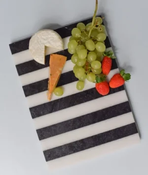 Stripe Marble and Granite Cheese Board