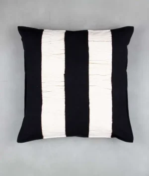 Striped Batik Cushion Cover