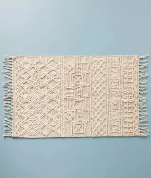 Tasseled Miranda Bath Mat | Imported