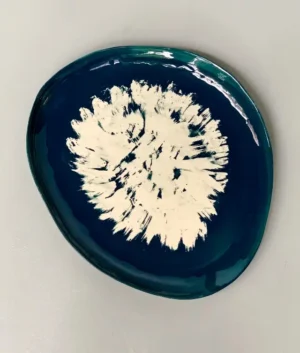 Teal Dinner Plate