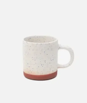 Tubby Mug Blue and White Speckle Mug