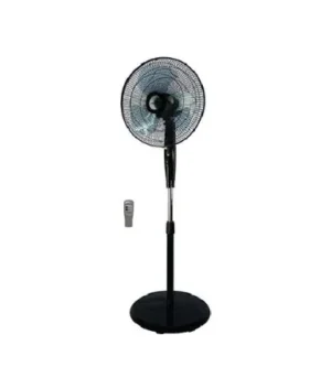 MISTRAL 16 Inch Stand Fan with Remote Control | Black | Promotional Price