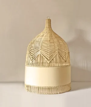 Wicker Cage Lamp (Large)