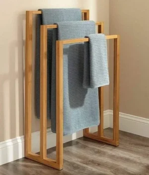 Wooden Towel Rack