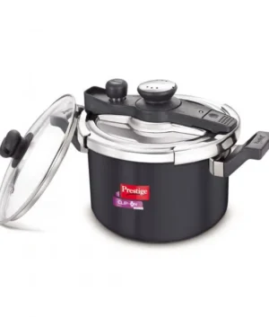 Prestige Svachh No mess Pressure Cooker Hard Anodised 5L | Promotional Price