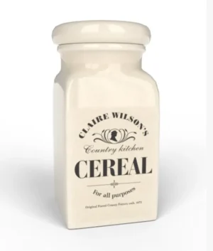 Cereal Store Jar | Claire Wilson's Country Kitchen Range | Large